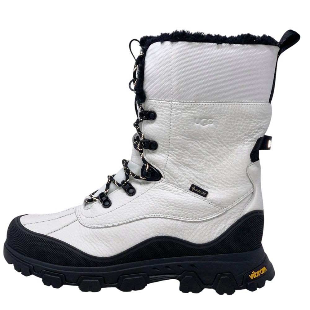 UGG Adirondack Meridian GoreTex White Leather Winter Boots